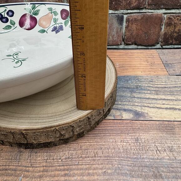 Princess House ORCHARD MEDLEY #295 Pasta Fruit Bowl Large Serving - Picture 5 of 7